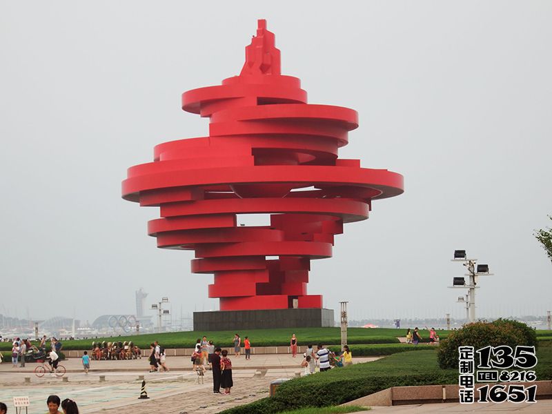 玻璃鋼抽象藝術(shù)戶外廣場(chǎng)大型景觀雕塑 玻璃鋼抽象藝術(shù)戶外廣場(chǎng)大型景觀雕塑