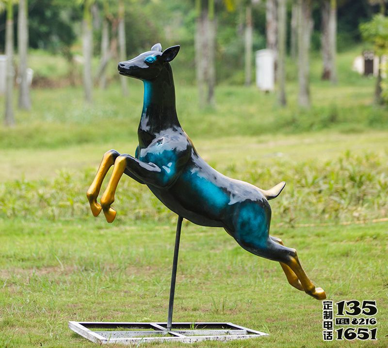 戶外公園裝飾品擺件動(dòng)物景觀梅花鹿雕塑 戶外公園裝飾品擺件動(dòng)物景觀梅花鹿雕塑